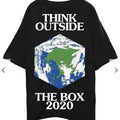 Brand New Virgil Abloh X Canary Yellow Think Outside The Box - Large Unisex , , , Long Sleeve Tee