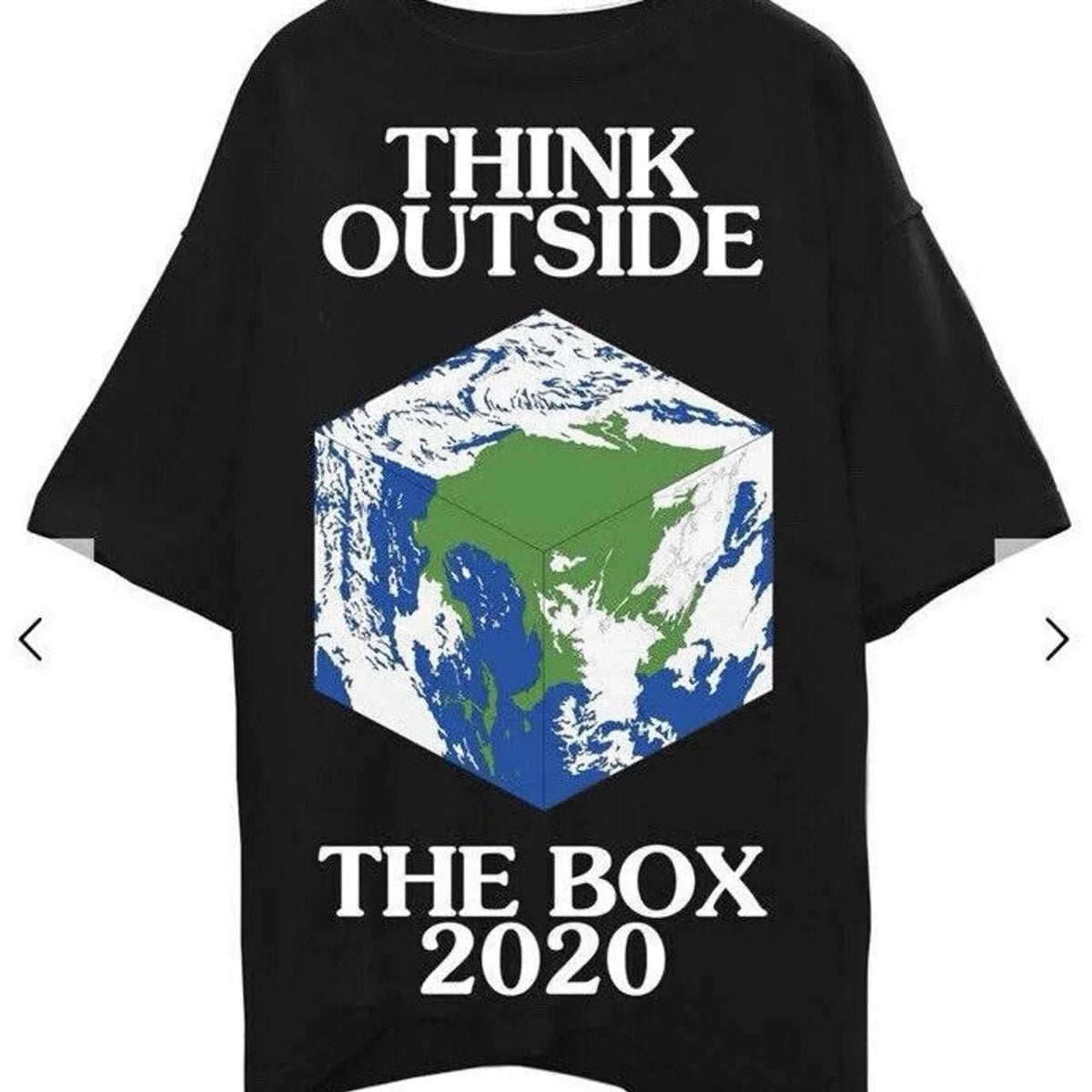 Brand New Virgil Abloh X Canary Yellow Think Outside The Box - Large Unisex , , , Long Sleeve Tee