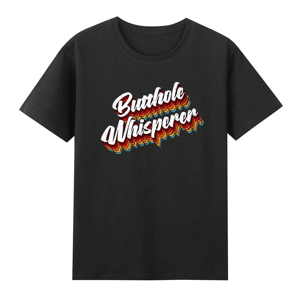 Butthole Whisperer Sarcastic Colorful Humorous Unisex , , , Long Sleeve Tee