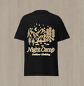 Custom Minimalist Night Campfire Design Unisex Jersey Short Sleeve Tee Unisex , , , Long Sleeve Tee