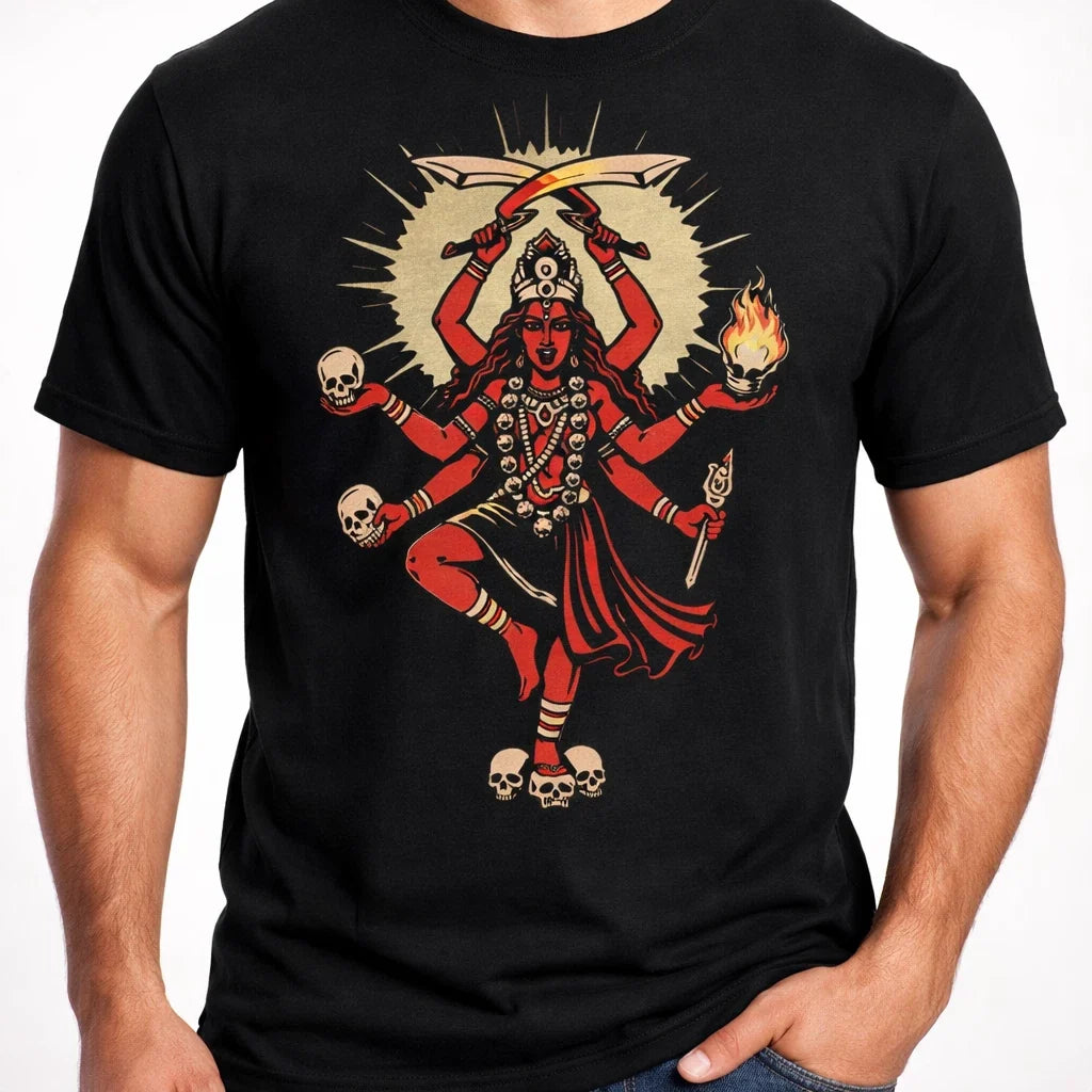 Divine Goddess Retro Graphic Unisex Baseball T Shirt Cool Style S-3XL Unisex , , , Long Sleeve Tee
