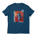 Wastelands Astronaut Cosmic Space Aesthetics Graphic Art Premium Cotton Unisex , , , Long Sleeve Tee