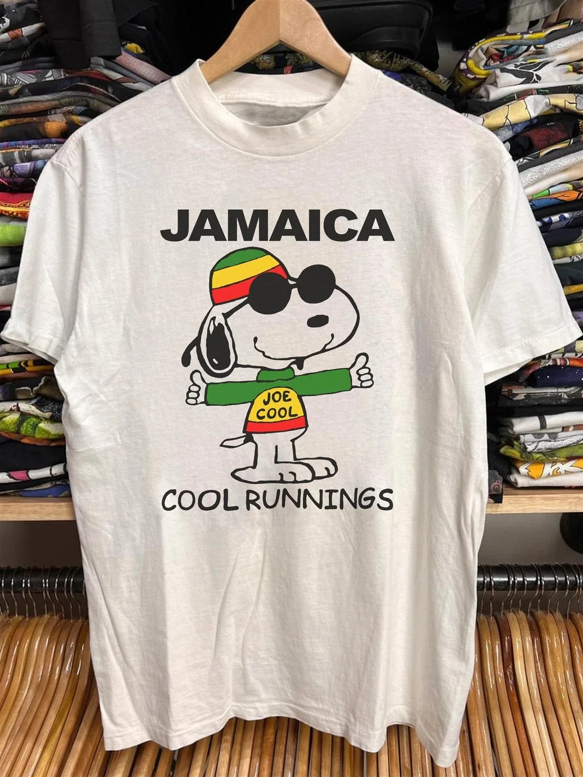 Joe Cool Runnings Promo White L Unisex , , , Long Sleeve Tee