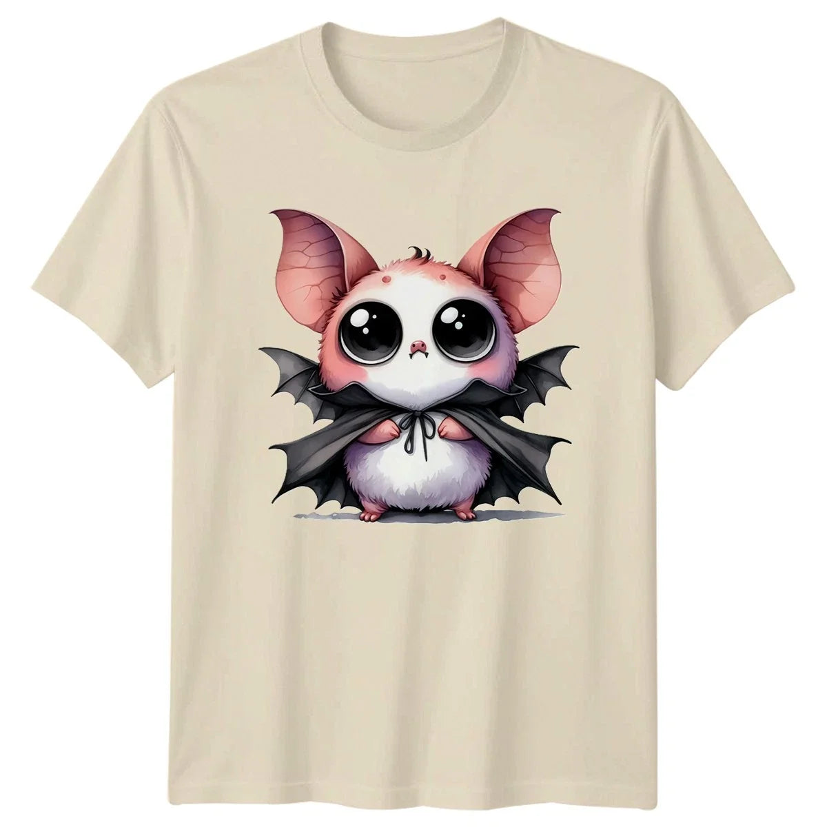 Cute Halloween Bat Animals Mens Womens Tee Graphic Unisex Top Unisex , , , Long Sleeve Tee