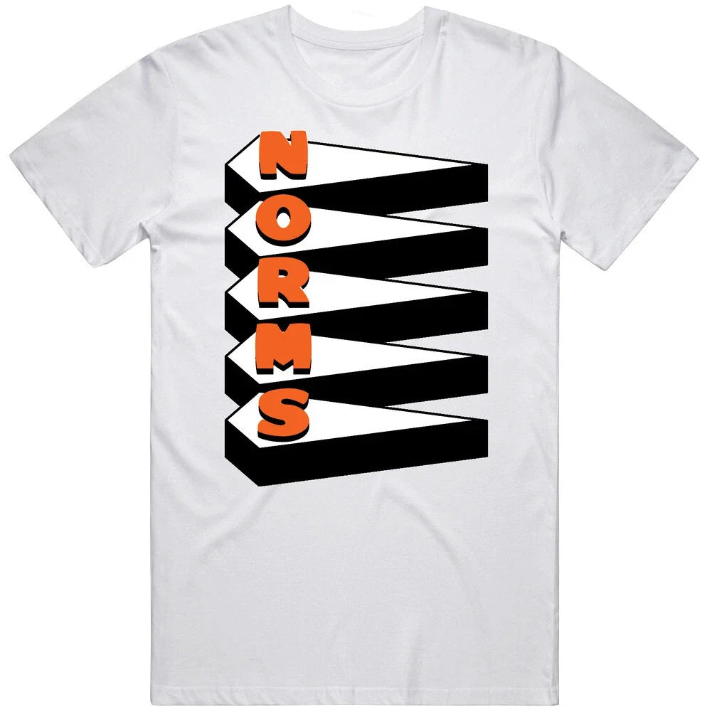 Norms Los Angeles Restaurant Cool Vintage Tee Classic Cotton T Shirt Unisex , , , Long Sleeve Tee