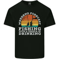 Fishing Forecast Funny Fisherman Beer Alcohol Mens Light Cotton T-Shirt