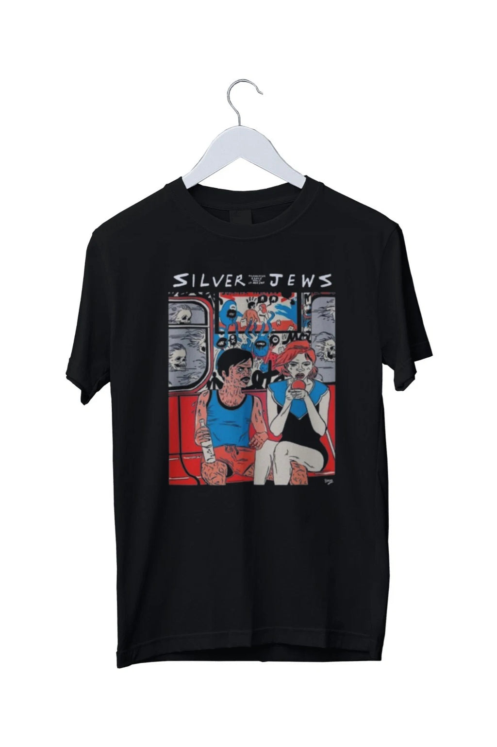 Silver Jews band Graphic Print Unisex T-Shirt Mens S M L XL 2 3 4 XL