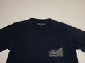Uniqlo X Boston Fine Arts Museum Men's Pocket T Shirt Size M Wave Unisex , , , Long Sleeve Tee