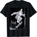 Wizard Skateboarding Funny Skater Graphic Tees Unisex , , , Long Sleeve Tee