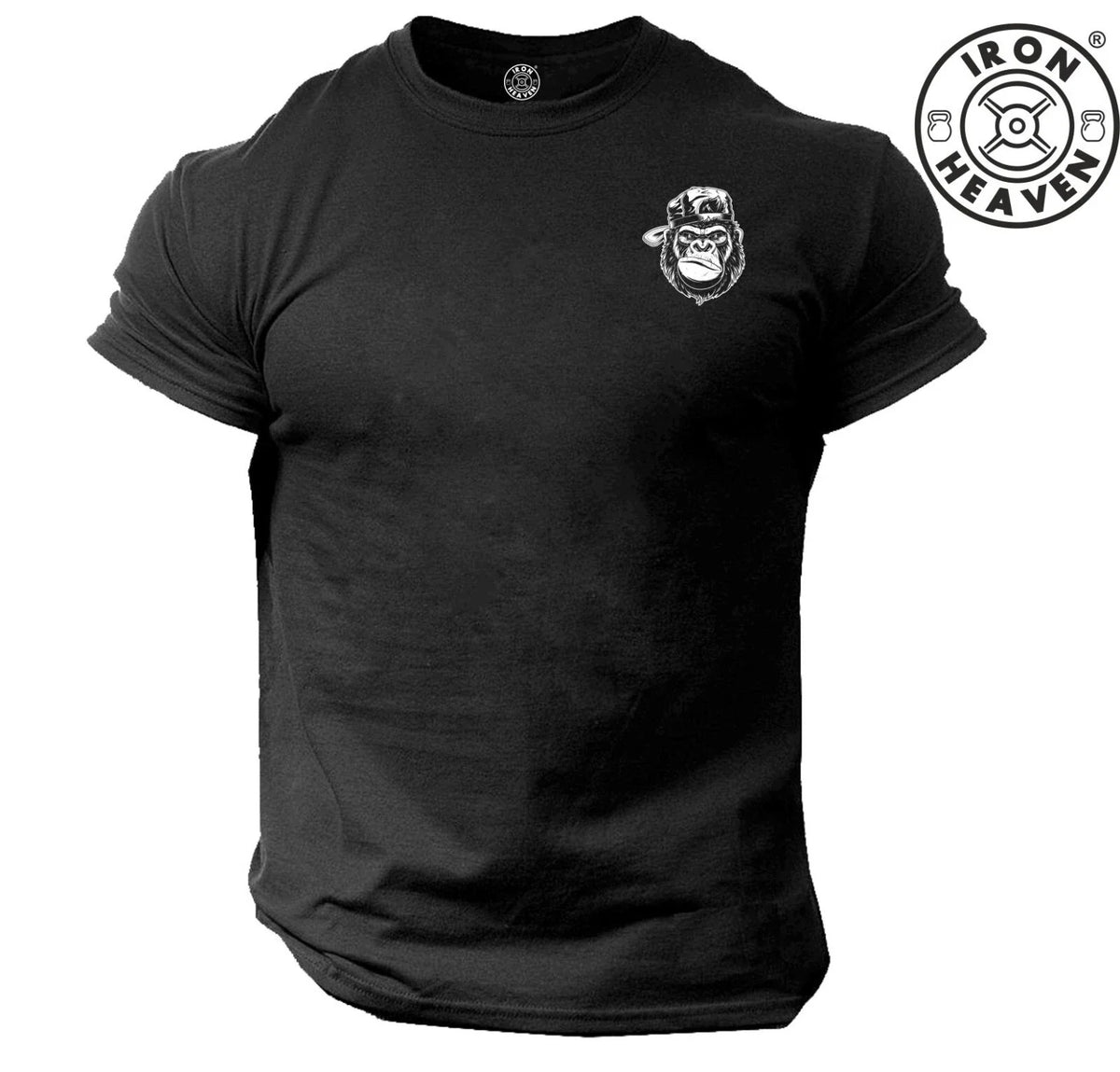 Cool Gorilla T Shirt Small Gym Clothing Bodybuilding Training Workout Boxing Top Unisex , , , Long Sleeve Tee