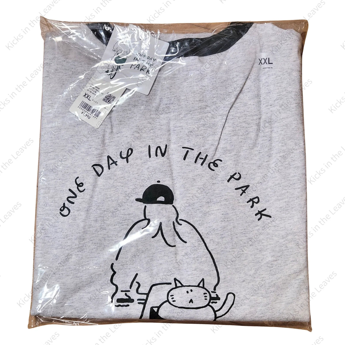 UNIQLO Nagaba Yu UT ONE DAY IN THE PARK 485038 GRAY from Japan Unisex , , , Long Sleeve Tee