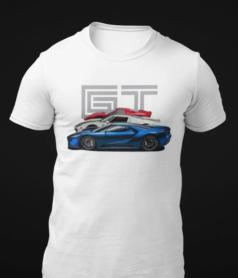 Ford Gt Past Short-Sleeve Tee Unisex T-shirt, Sweatshirt, Hoodie (1)