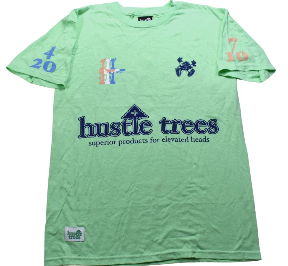 Hustle Trees LRG Mens Green 420 Bong Games Weed Shirt NWT S, M, L, XL, 2XL Unisex , , , Long Sleeve Tee