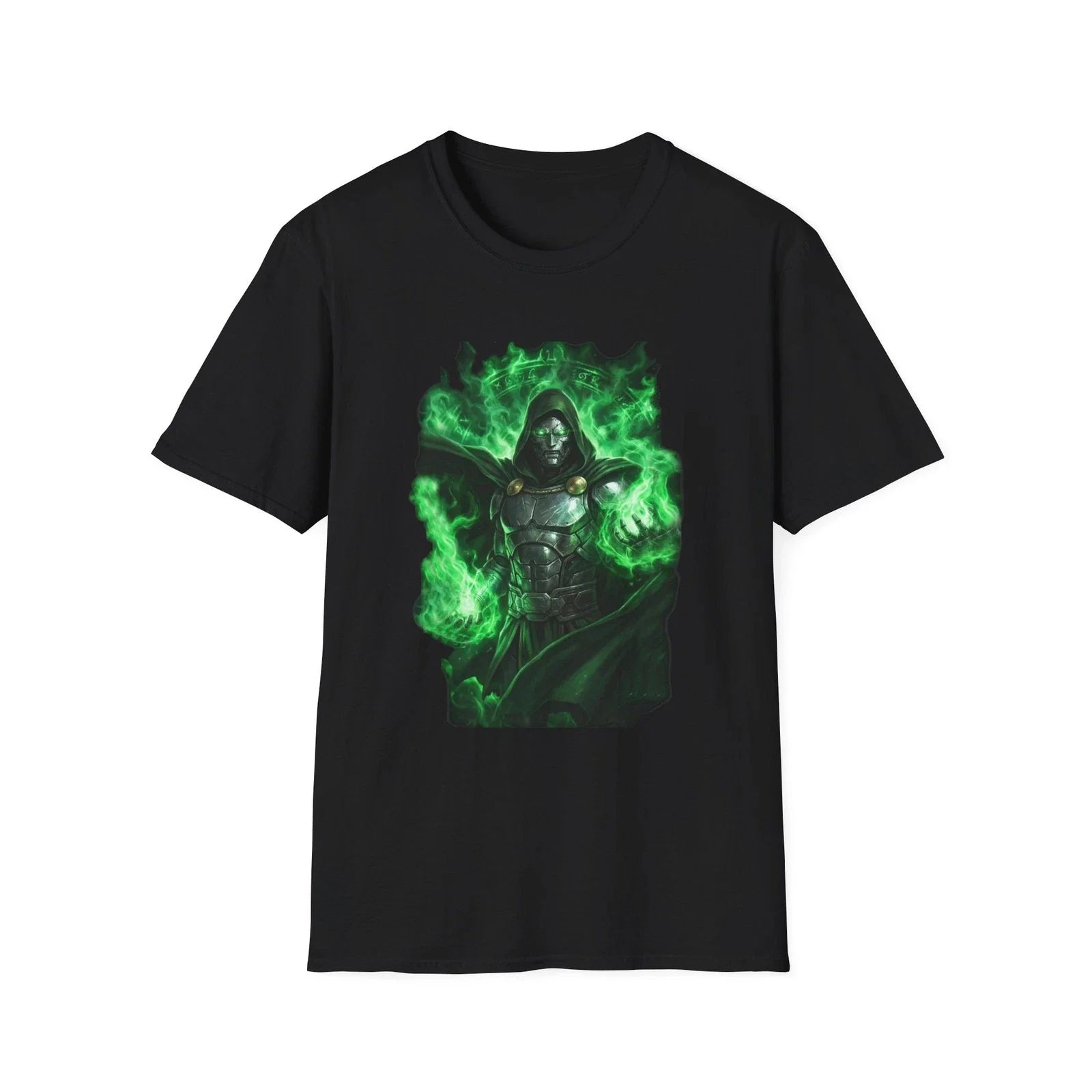 Dr Doom | Dark Fantasy Mage Art Unisex , , , Long Sleeve Tee