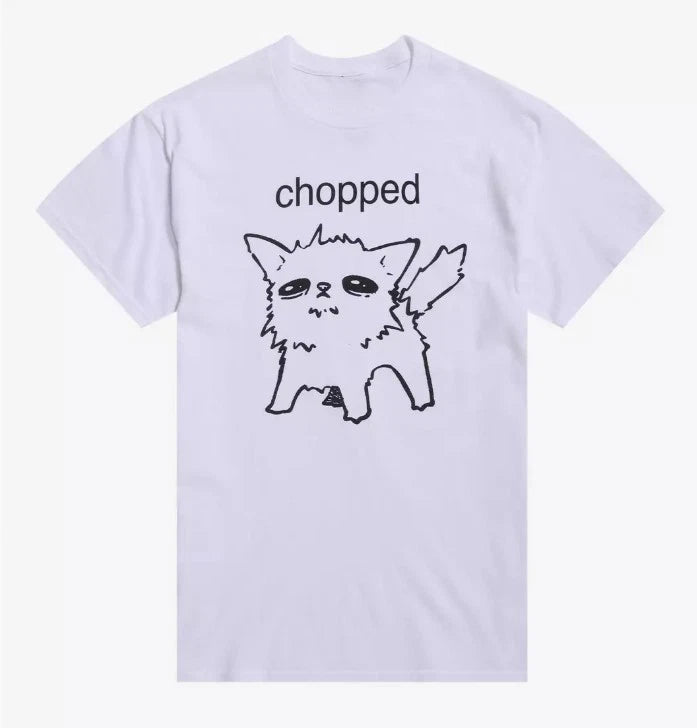 Chopped Cat T-Shirt Size Unisex S-5XL