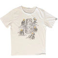 Typographia Organic Cotton Graphic Tee White Size Large Streetwear Artistic GUC Unisex , , , Long Sleeve Tee
