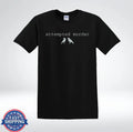 Attempted Murder Crow Minimalist Shirt Funny Bird Pun Graphic Tee Unisex , , , Long Sleeve Tee