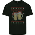 Christmas Beers Funny Xmas Alcohol Drunk Mens Light Cotton T-Shirt