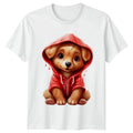 Puppy Dog Animals Graphic Tee Unisex T Shirt Men Women Cute Unisex , , , Long Sleeve Tee