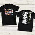 K-Pop Concert Aesthetic Shirt, Front and Back Graphic Tee, Music Fan Unisex Shir Unisex , , , Long Sleeve Tee
