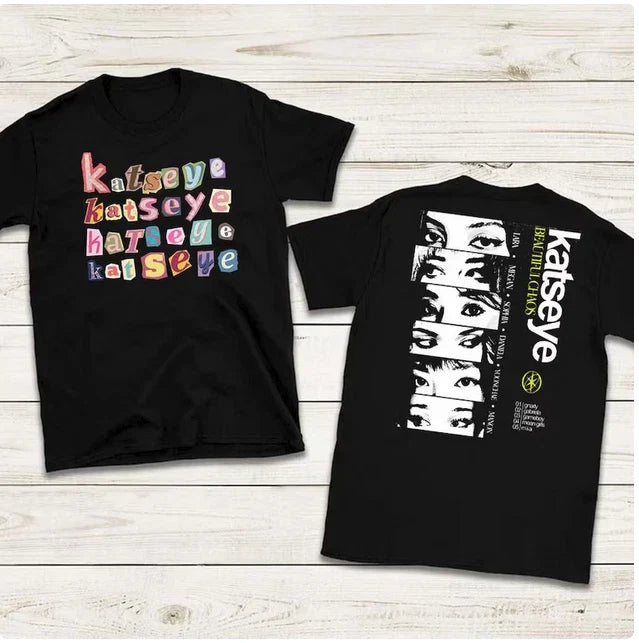 K-Pop Concert Aesthetic Shirt, Front and Back Graphic Tee, Music Fan Unisex Shir Unisex , , , Long Sleeve Tee
