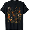 Dachshund Cute Aesthetic Goblincore Wildflower Art Floral Unisex , , , Long Sleeve Tee