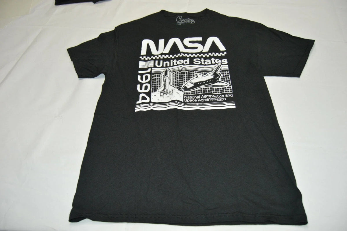 Creative Empire 1994 NASA United States T- Shirt Short Sleeve Size Medium M NWT Unisex , , , Long Sleeve Tee