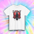 F-Caw-F Crow Shirt | Gothic Raven Red Moon Skull Roses Dark Aesthetic Tee S-5XL Unisex , , , Long Sleeve Tee