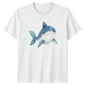 Cute Shark Ocean Life 2026 Birthday Gift For Him And Her Unisex , , , Long Sleeve Tee