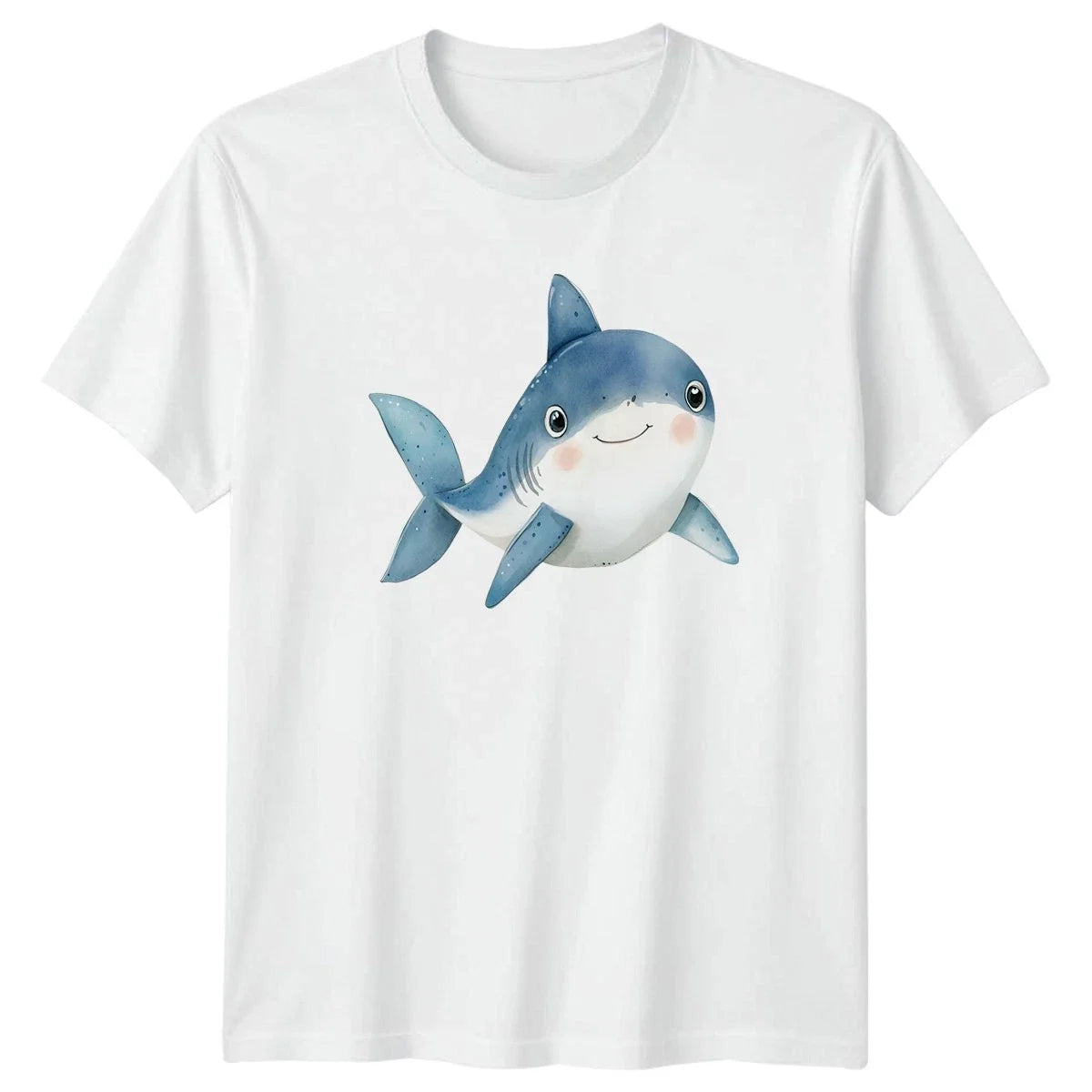 Cute Shark Ocean Life 2026 Birthday Gift For Him And Her Unisex , , , Long Sleeve Tee