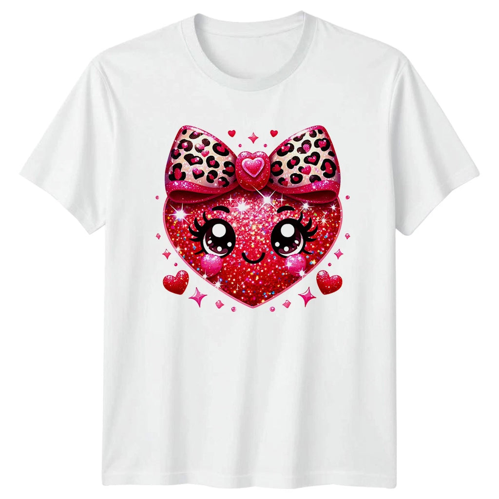 Heart Kawaii Love & Hearts Mens T-Shirt Womens Tee Graphic Unisex Top