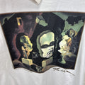 Vintage 90s Salvador Dali Old Age Adolescence Faces White Art T Shirt Large USA Unisex , , , Long Sleeve Tee