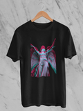 Angel Of Love Waporwave Aesthetic Printed Cotton Men's Top Tee Comfort Unisex , , , Long Sleeve Tee