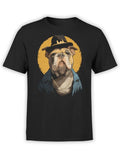 FANTUCCI Boss Bulldog | Cool Dog Graphic Tee | Unisex Unisex , , , Long Sleeve Tee