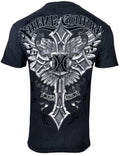 Xtreme Couture by Affliction Men's Brigadier Biker Cross Y2K S-5XL Unisex , , , Long Sleeve Tee