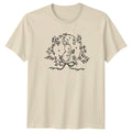 Cute Bunny Holding Butterfly Floral Spring Animal Easter Gift Unisex , , , Long Sleeve Tee