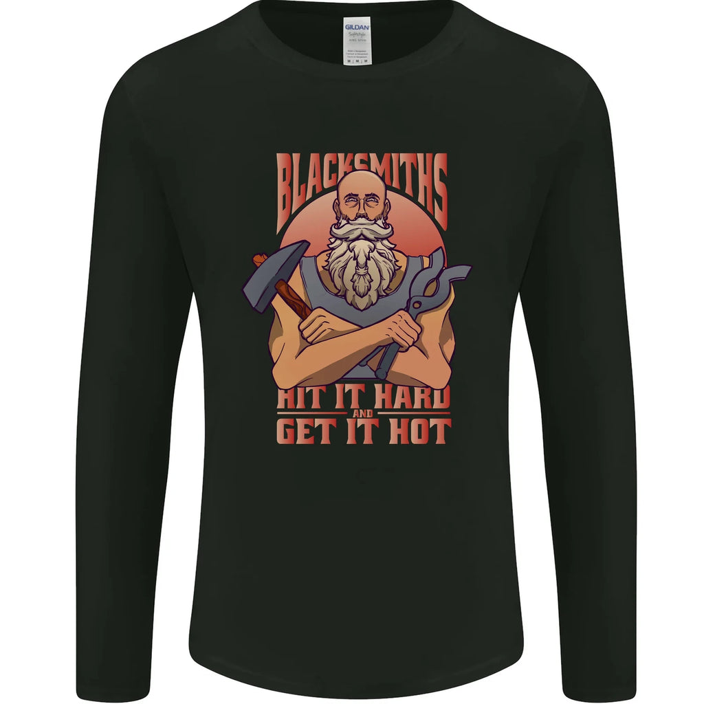 Funny Blacksmith Quote Mens Long Sleeve T-Shirt
