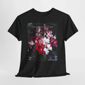 Fragments of Light Floral Dark Aesthetic Unisex , , , Long Sleeve Tee