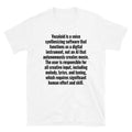 Funny Create Melodic Humor Music Voice Synthesizer Quote Unisex T-Shirt
