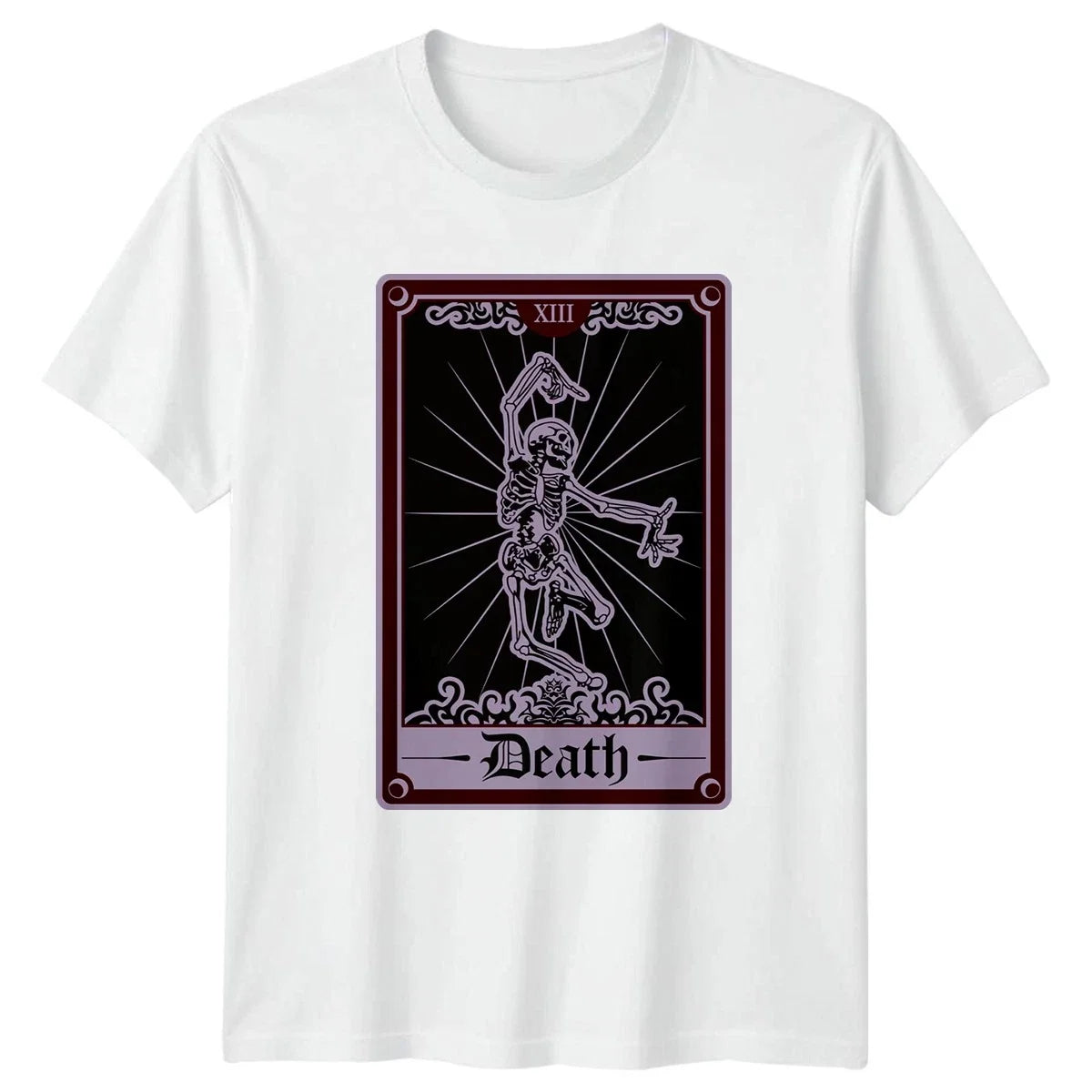 Death Tarot Card Goth Occult Aesthetic Gift For Him And Her Unisex , , , Long Sleeve Tee