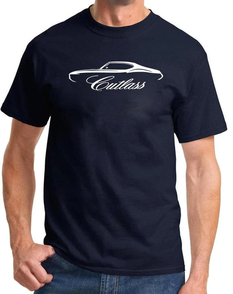 1970 1971 1972 Olds Cutlass Hardtop Outline Design Tshirt NEW COLORS Unisex , , , Long Sleeve Tee