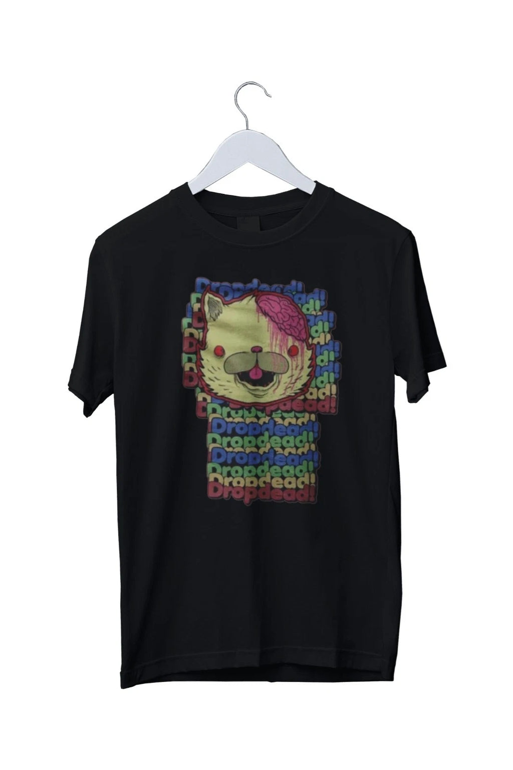 Collection Dropdead Band Cat Graphic Unisex T-Shirt Mens S M L XL 2 3 4 XL