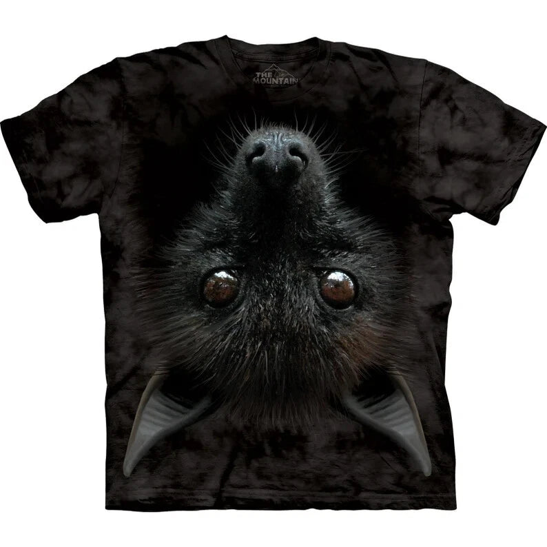Bat Head Bats Flying Mammals Nocturnal Echolocation The Mountain Shirt S-4X