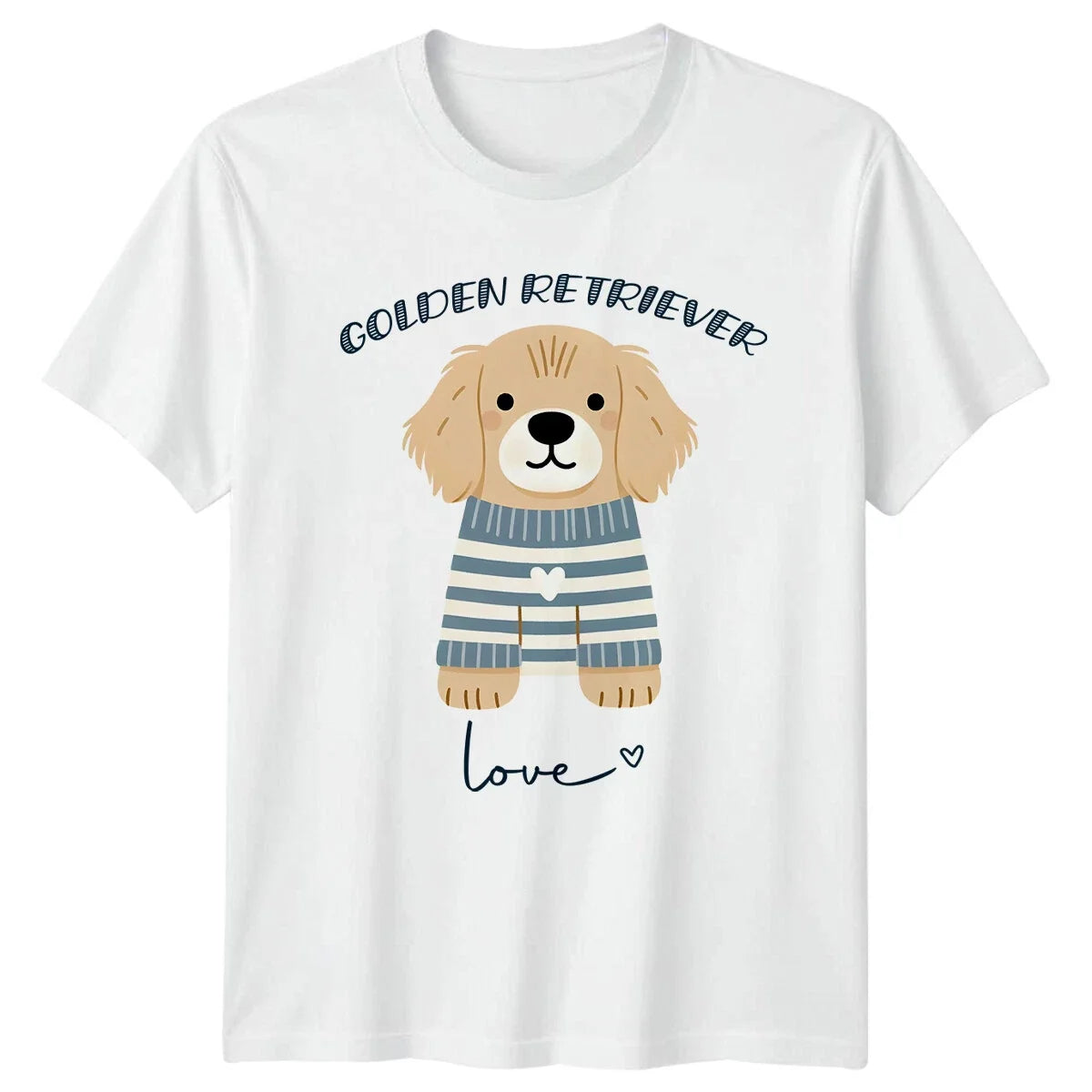 Golden Retriever Love Dog Cute Puppy Mens Womens Unisex , , , Long Sleeve Tee