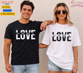 Unisex All You Need Is Love T shirt Men T shirt Women valanity day Romantic