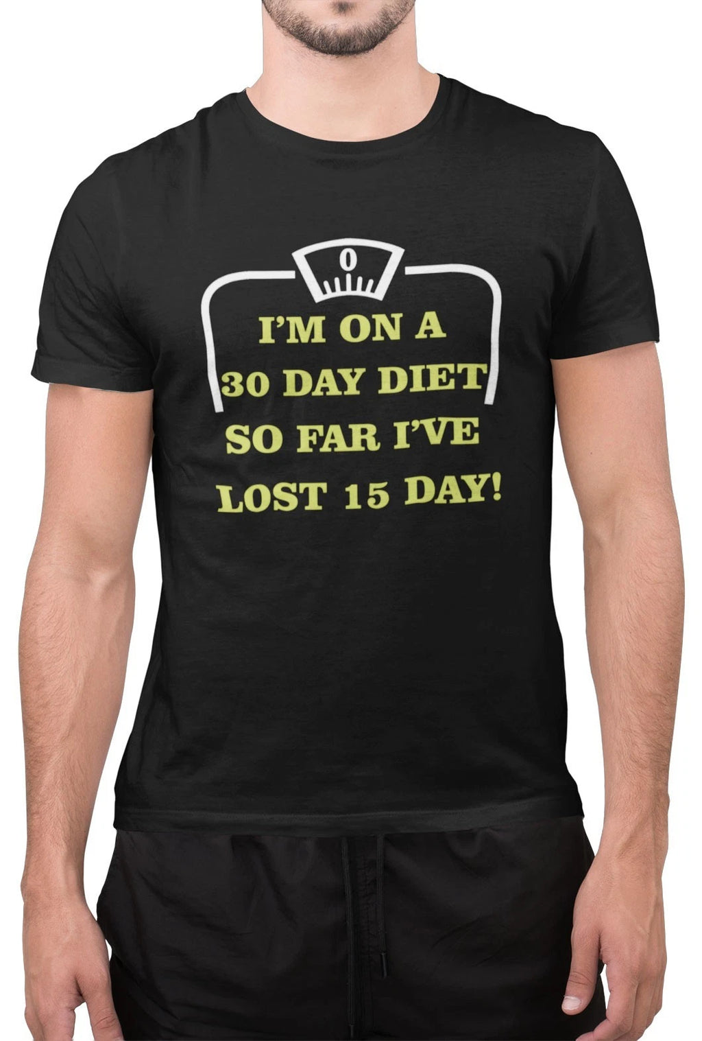 Funny I'm On Diet Foodie Food Lover Gym Muscle Exercise Novelty T Shirt