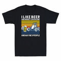 Like 3 Racing T-Shirt People I And Beer Men's And Maybe Car Midget Vintage