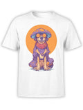 FANTUCCI Shroom Pup | Trippy Dog Tee | Unisex Unisex , , , Long Sleeve Tee