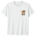 Cute Puppy Dog Animals Dogs Mens Womens Tee Graphic Unisex Top Unisex , , , Long Sleeve Tee