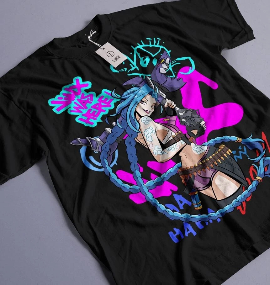 Gojo Satoru T-Shirt Jujutsu Kaisen Anime Horror Funny Gift Shirt All Size
